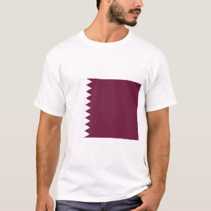 Qatars flagga t shirt