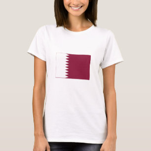 Qatars flagga t shirt