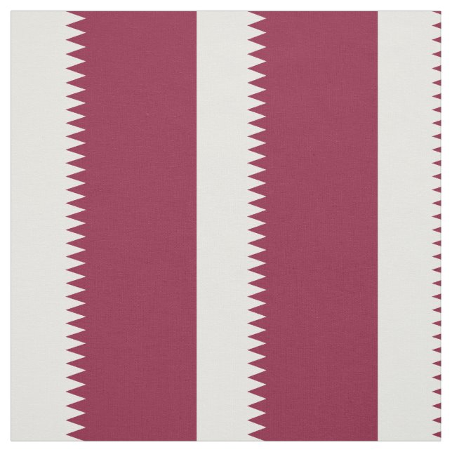 Qatars flagga tyg (Provkarta)