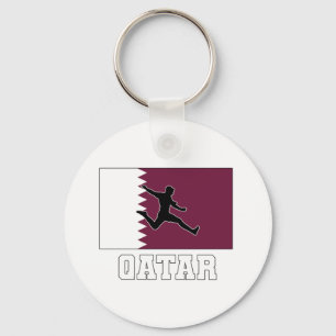 Qatars fotbollslag nyckelring