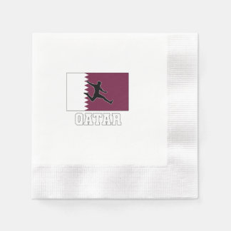 Qatars fotbollslandslag pappersservett