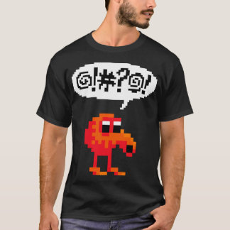 Qbert Cursing efter fel. T Shirt