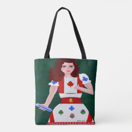 Qc Montreal dam LeeMariie's kreativa designs Tygkasse