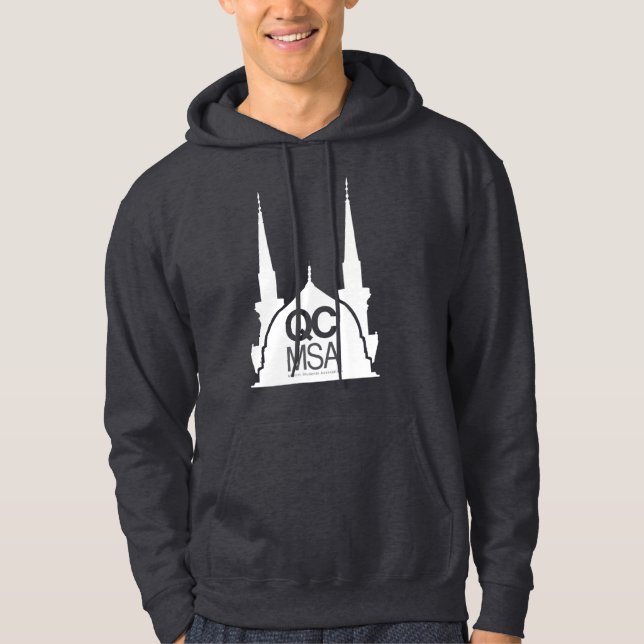 QC MSA görar klar Hoodie (Framsida)