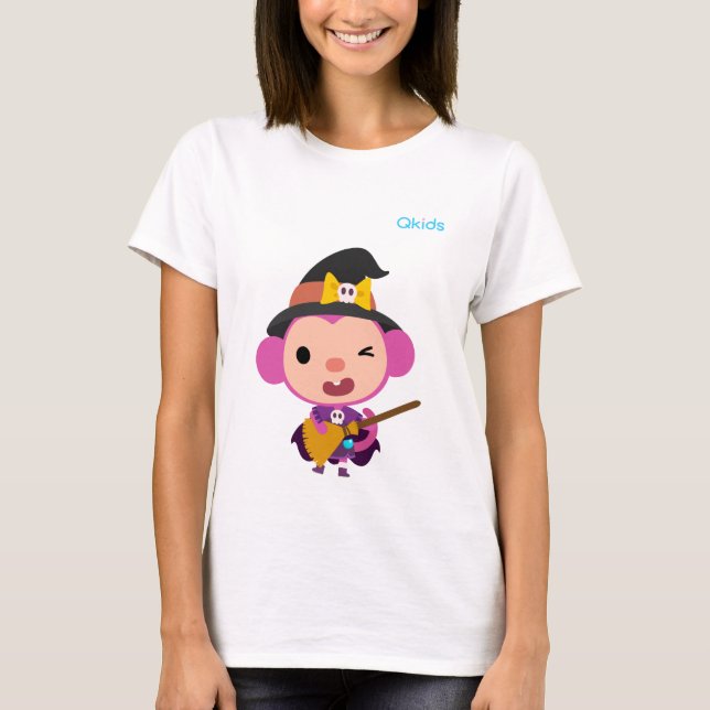 Qchildren Halloween Shirt (Momo) T (Framsida)