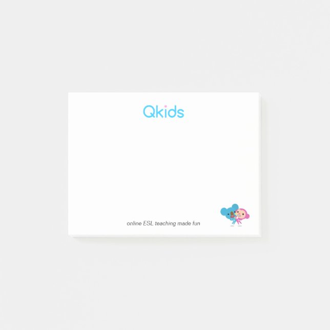 Qchildren Post-it Notes (Framsida)