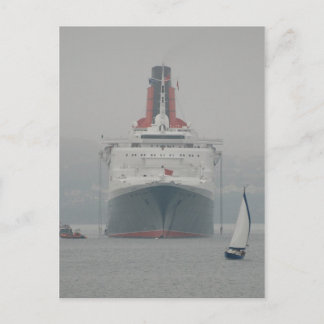 QE2 på Riveret Forth Vykort