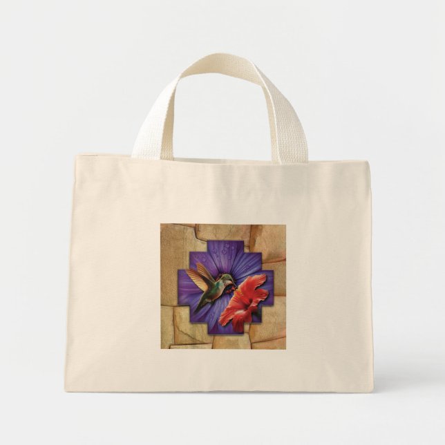 Q'enti - Tote Bag Mini Tygkasse (Framsidan)