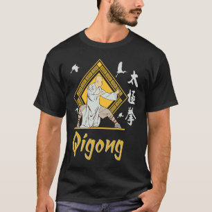 Qi Gong Clothing for Tai Chi Exercises with Chigon T Shirt