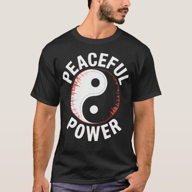 Qi Gong Health Energy Balance Flow T Shirt (Framsida)