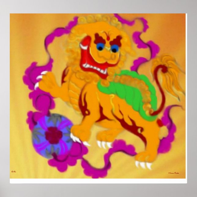 Qi Lin Poster (Framsidan)