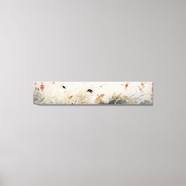 Qian Xuan - höstkopia Tidigt Canvastryck (Framsida)