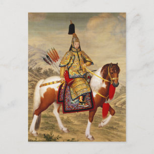 Qianlong Emperors storrecension Fine Art Vykort