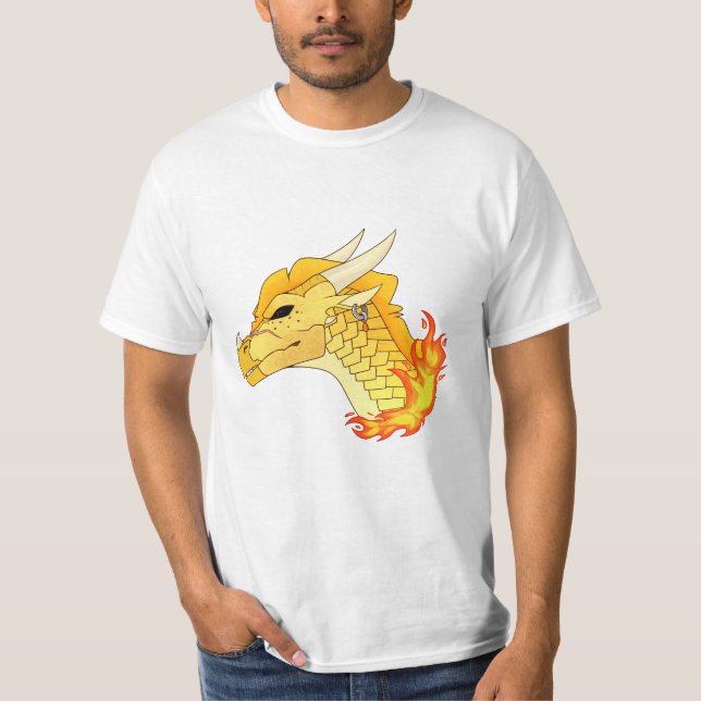Qibli wof Vingar of Fire T Shirt (Framsida)