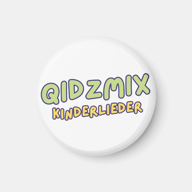 QidzMix Logo Magnet (Framsidan)