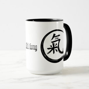 QiGong Black Symbol Mugg