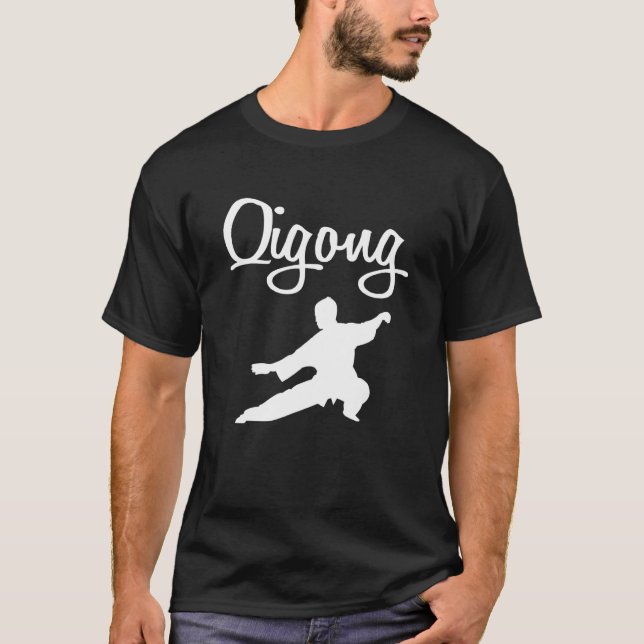 Qigong Pose T Shirt (Framsida)