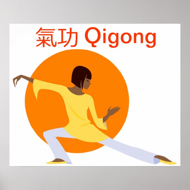Qigong poster (Framsidan)