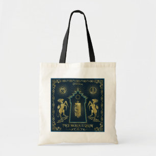 Qilin Golden Torn Tapestry Walk Tygkasse
