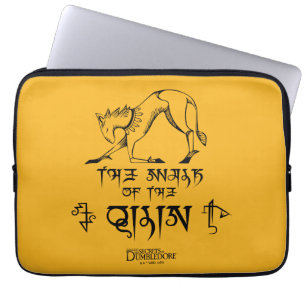 Qilin Line Graphic Laptop Fodral