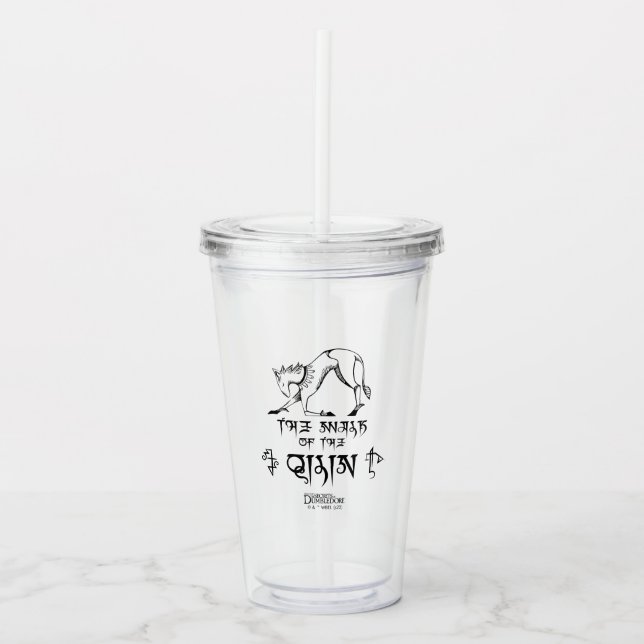 Qilin Line Graphic Take Away Mugg (Framsida)