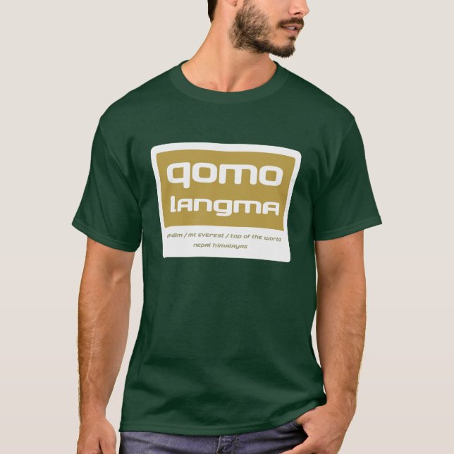 Qomolangma Tee (Framsida)