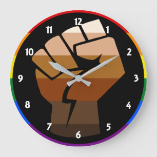 QPOC-Pride Stor Klocka