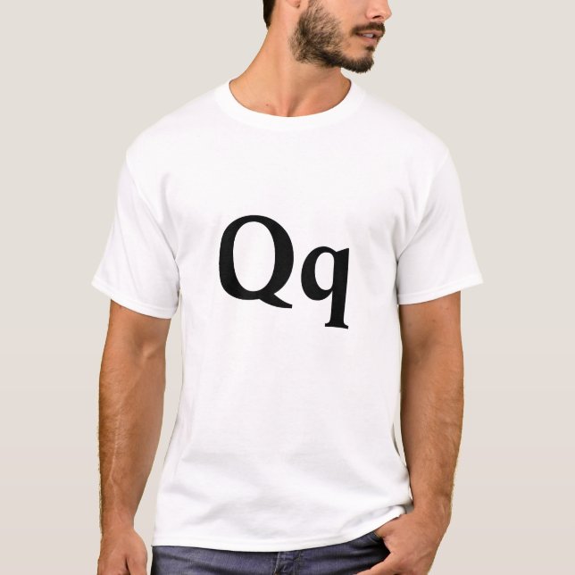 Qq T-tröja Tee Shirt (Framsida)