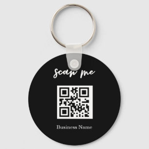 QR-Affärskort - Nyckelkedja för Logotypens Anpassn Nyckelring