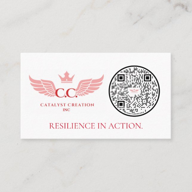 QR-affärskort Visitkort (Framsida)