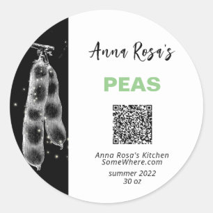 * QR AP30 PEAS - AVHYDRAD KANTIFRYS RUNT KLISTERMÄRKE