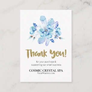 *~* QR AP8 BLOMMIGT CRYSTAL Review TACK för LOGOTY Tilläggskort