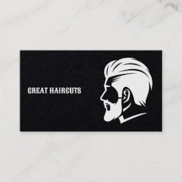 QR Barber Premium Visitkort