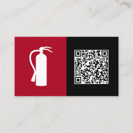 QR Brandsäkerhet Visitkort