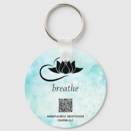 *~* QR - BREATHE Lotus Branding Turcos SWAG K Nyckelring
