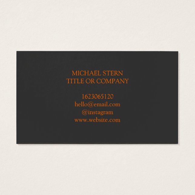QR Code Business Card  Modern Professional  Visitkort (Baksidan)