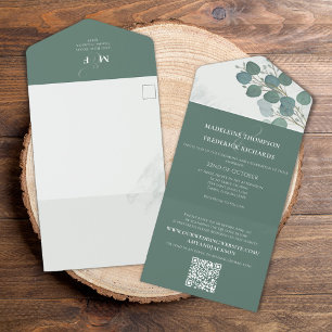 QR Code Classic Eucalyptus Online OSA Simple