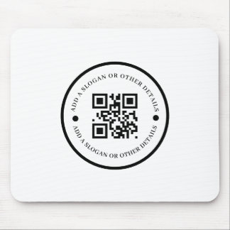 QR Code Company Website Promo mouse pad Musmatta