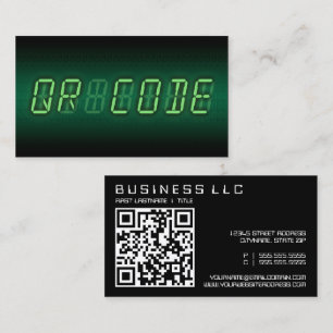 QR CODE (digital avläsning) Visitkort