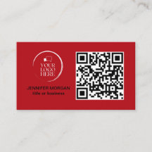 QR CODE din logotyp anpassningsbar professionell m