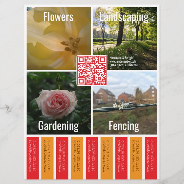 QR-Code Flyer  (Framsidan)