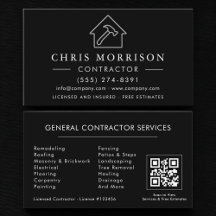 QR Code General Construction Contractor