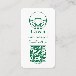 QR Code Gräsmatta Care Connect with US Visitkort