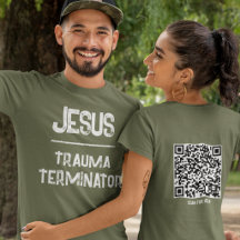 QR Code Jesus - Trauma Terminator Skrifter