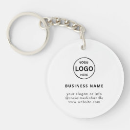 Qr Code Logotyp Business Modern Simple Acrylic