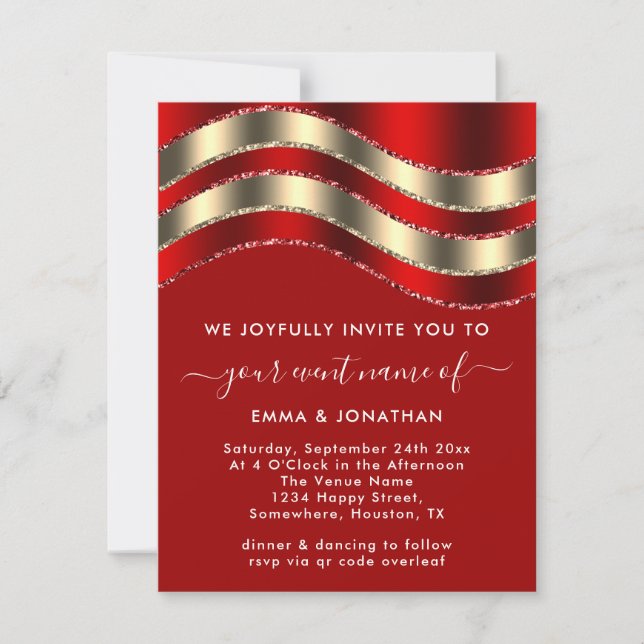 QR Code Logotyp Red Guld-Helgdagar (Framsida)