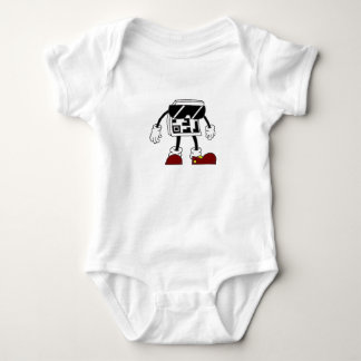 QR Code Man: Skanna Framtiden Baby Onepiece  T Shirt