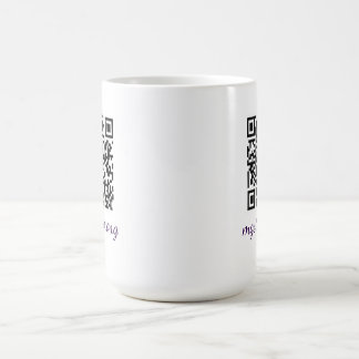 QR code mug Kaffemugg
