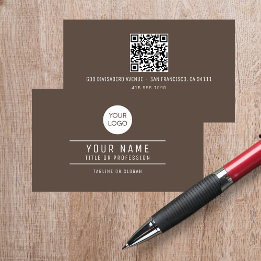 QR Code Namn Professionell Logotyp Pumpernickel Br