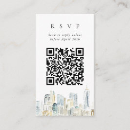 QR Code Online New York City Skyline Website OSA Tilläggskort